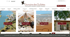 Desktop Screenshot of domainedesguifettes.com